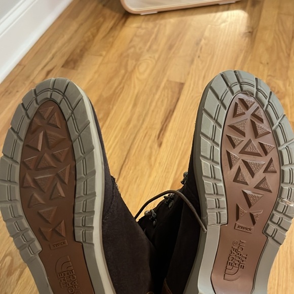 The North Face Ballard Lace Up Brown Boots Sz 10.5 - Picture 8 of 10